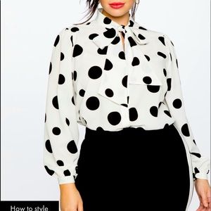 ELOQUII TOP “NWT” Size 24